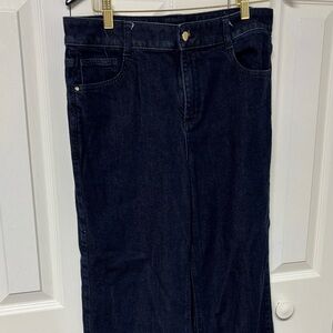 Talbots Women's Dark Blue Straight Leg Jeans